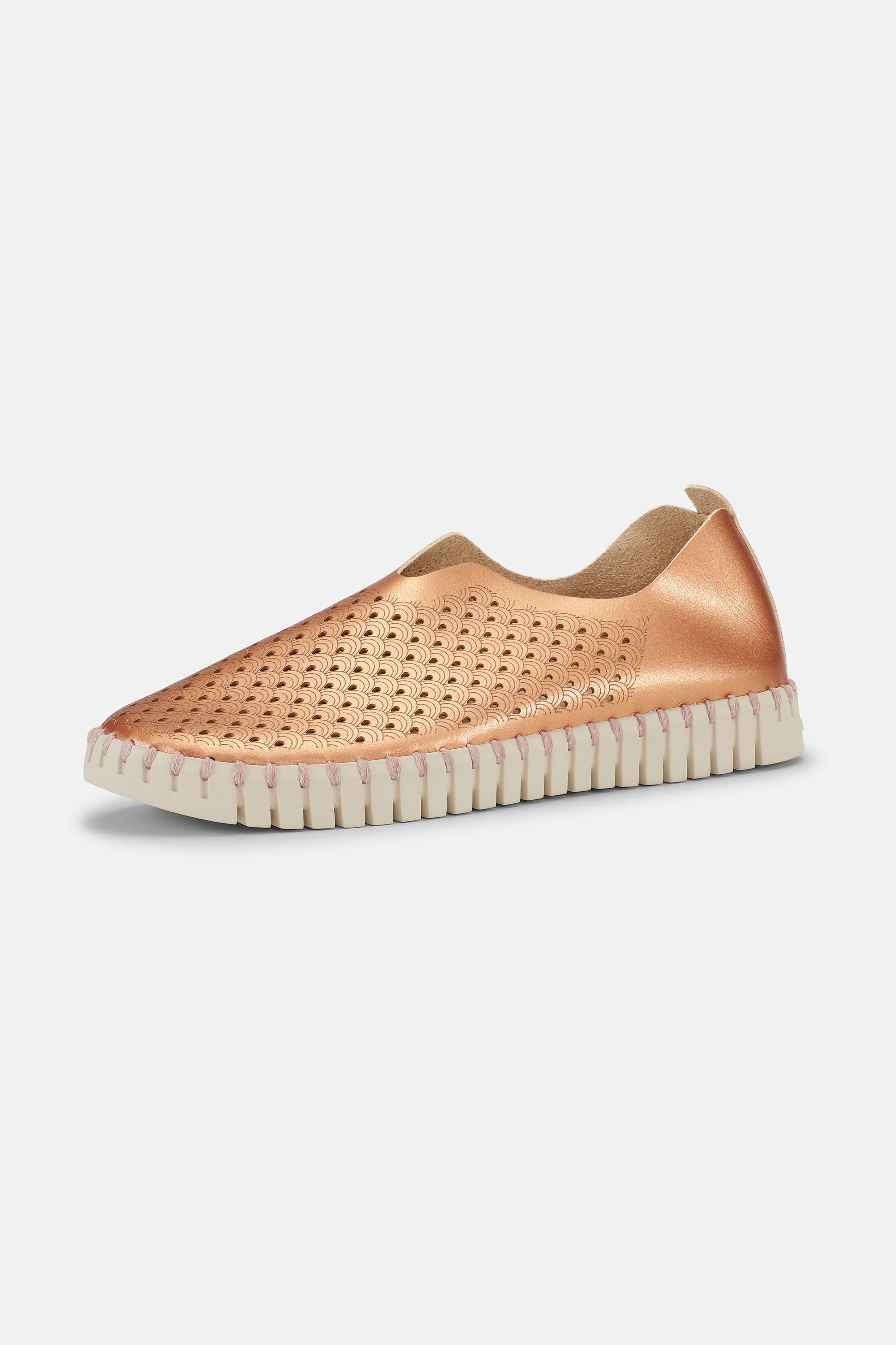 Tulip Sko Metallic - Rose Gold